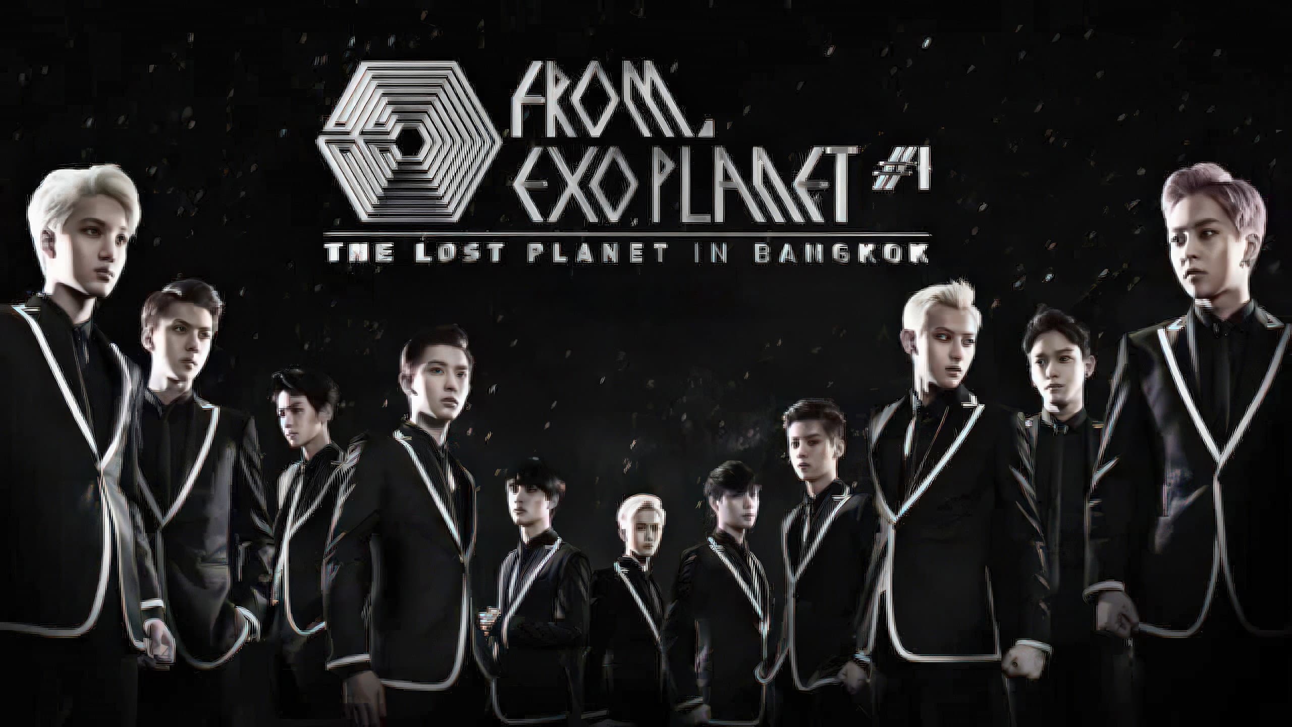 EXO FROM. EXO PLANET #1 - THE LOST PLANET in JAPAN backdrop