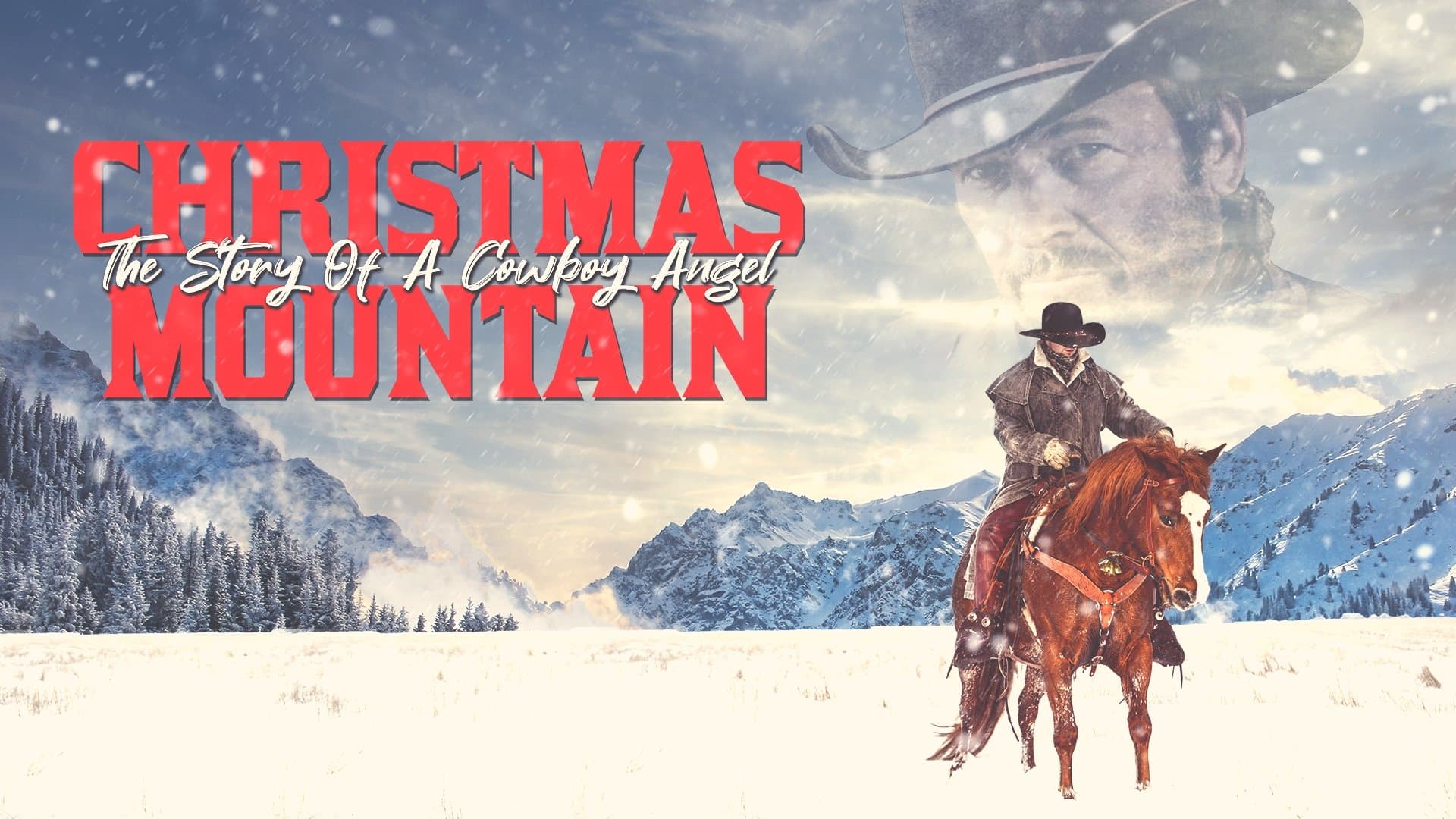 Christmas Mountain: The Story Of A Cowboy Angel backdrop
