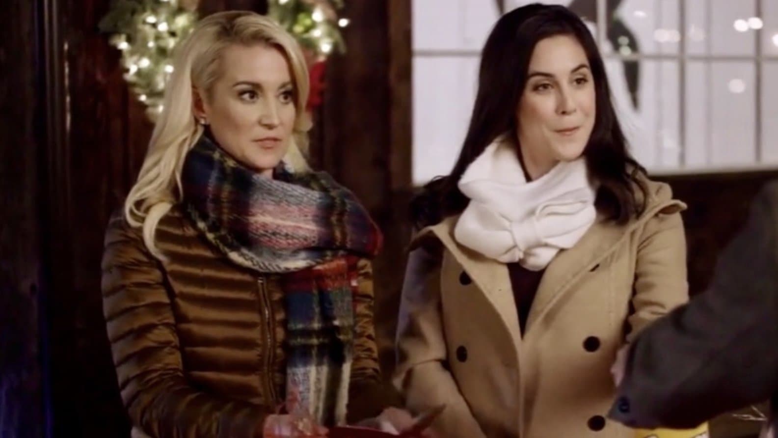 The Mistletoe Secret backdrop