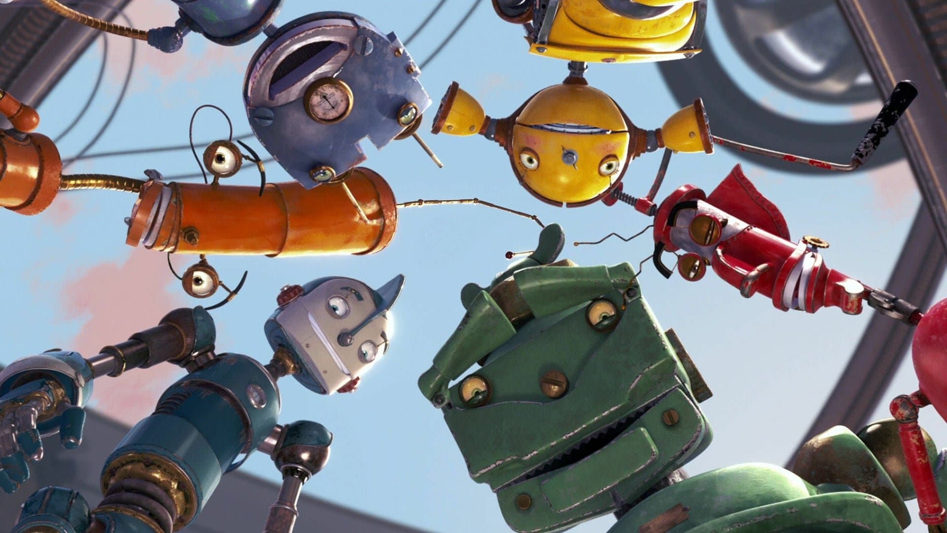 Robots backdrop