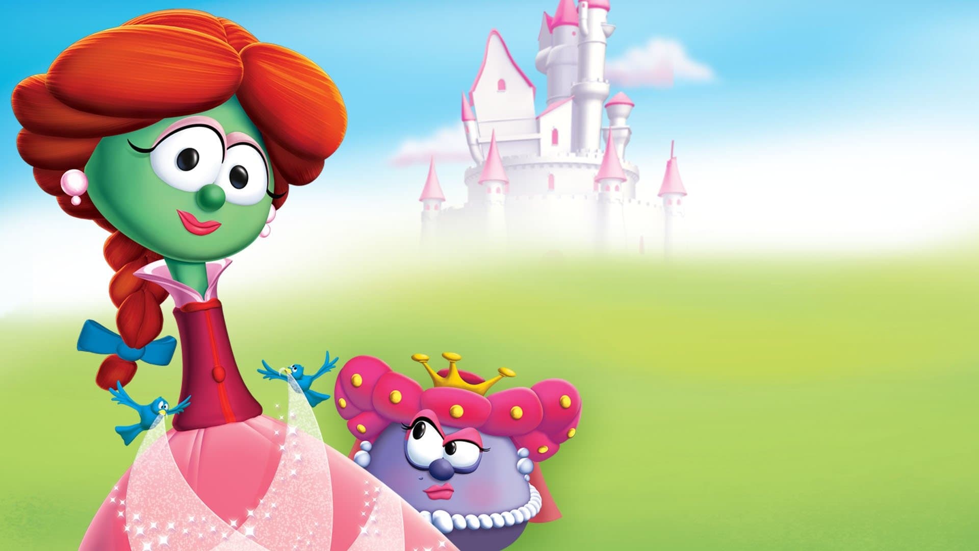 VeggieTales: Sweetpea Beauty backdrop